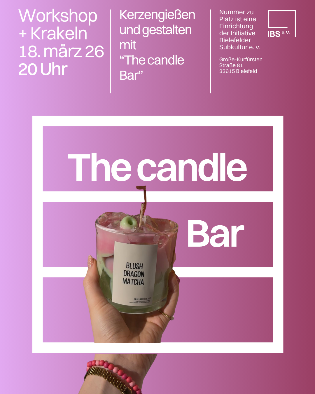 Krakeln mit Kerzen-Workshop