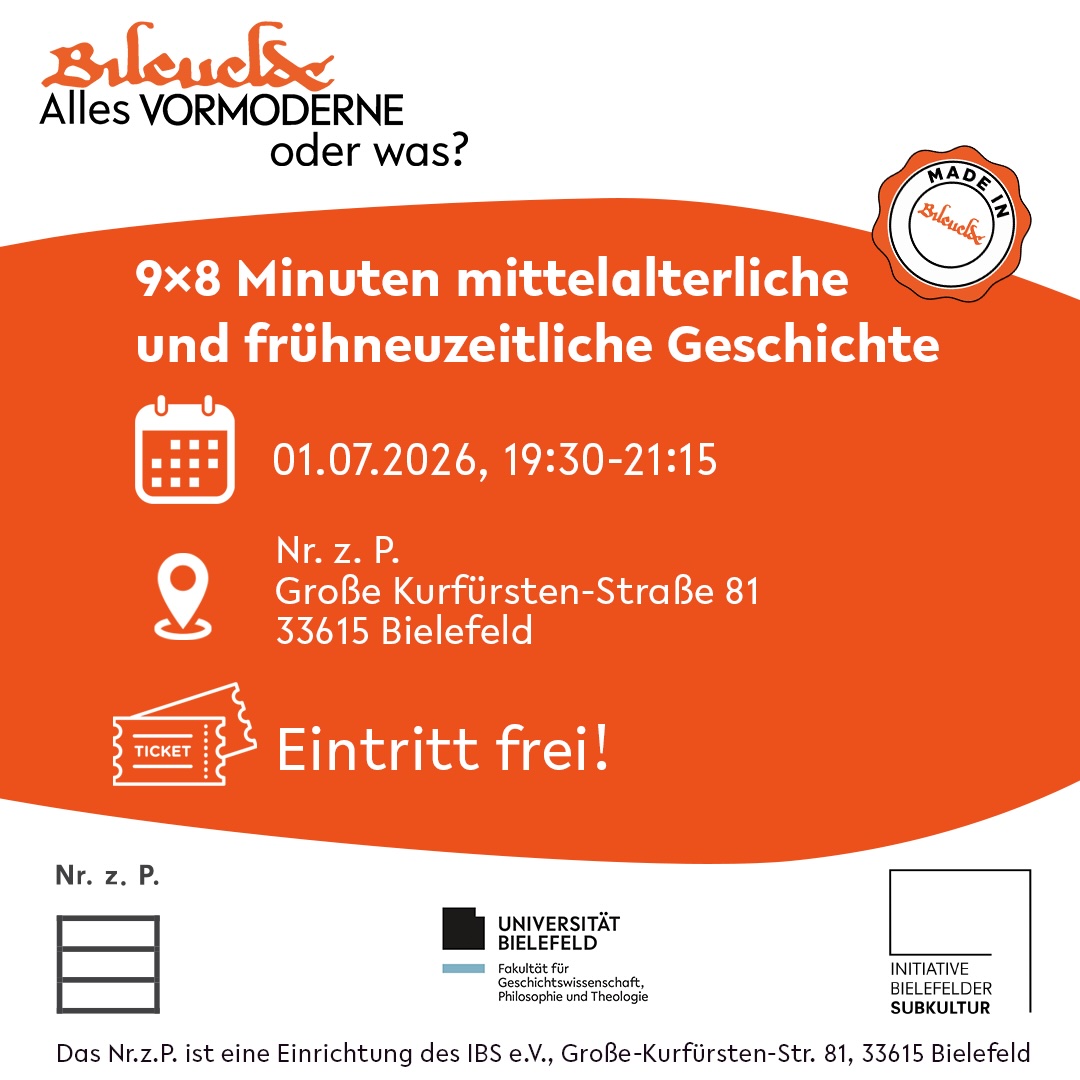 Alles VORMODERNE oder was?